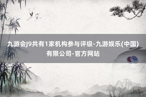九游会J9共有1家机构参与评级-九游娱乐(中国)有限公司-官方网站